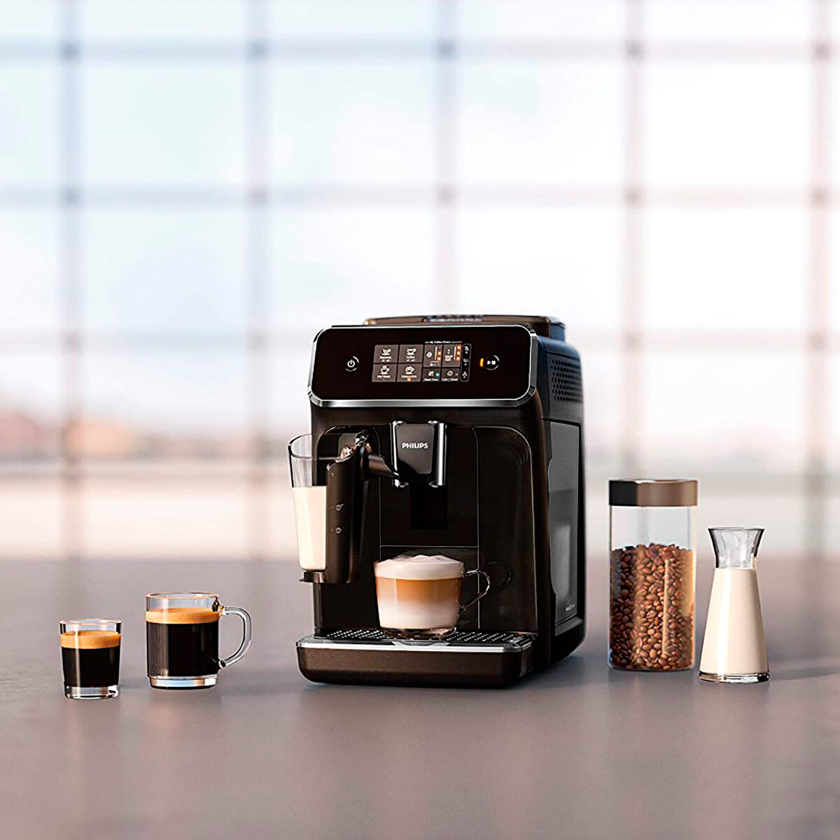 Philips tiene rebajada en  esta cafetera superautomática ideal para  obtener lattes sencillos y café de calidad al instante