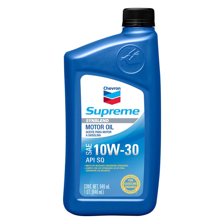 Chevron Aceite 10W30 Semisintético 12/946ml