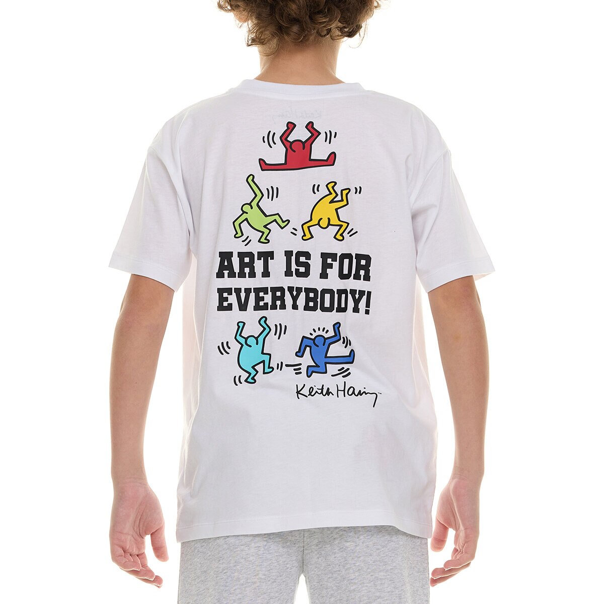 Keith Haring Playera 3 piezas para Niños y Niñas Azul 14 / 16 Años