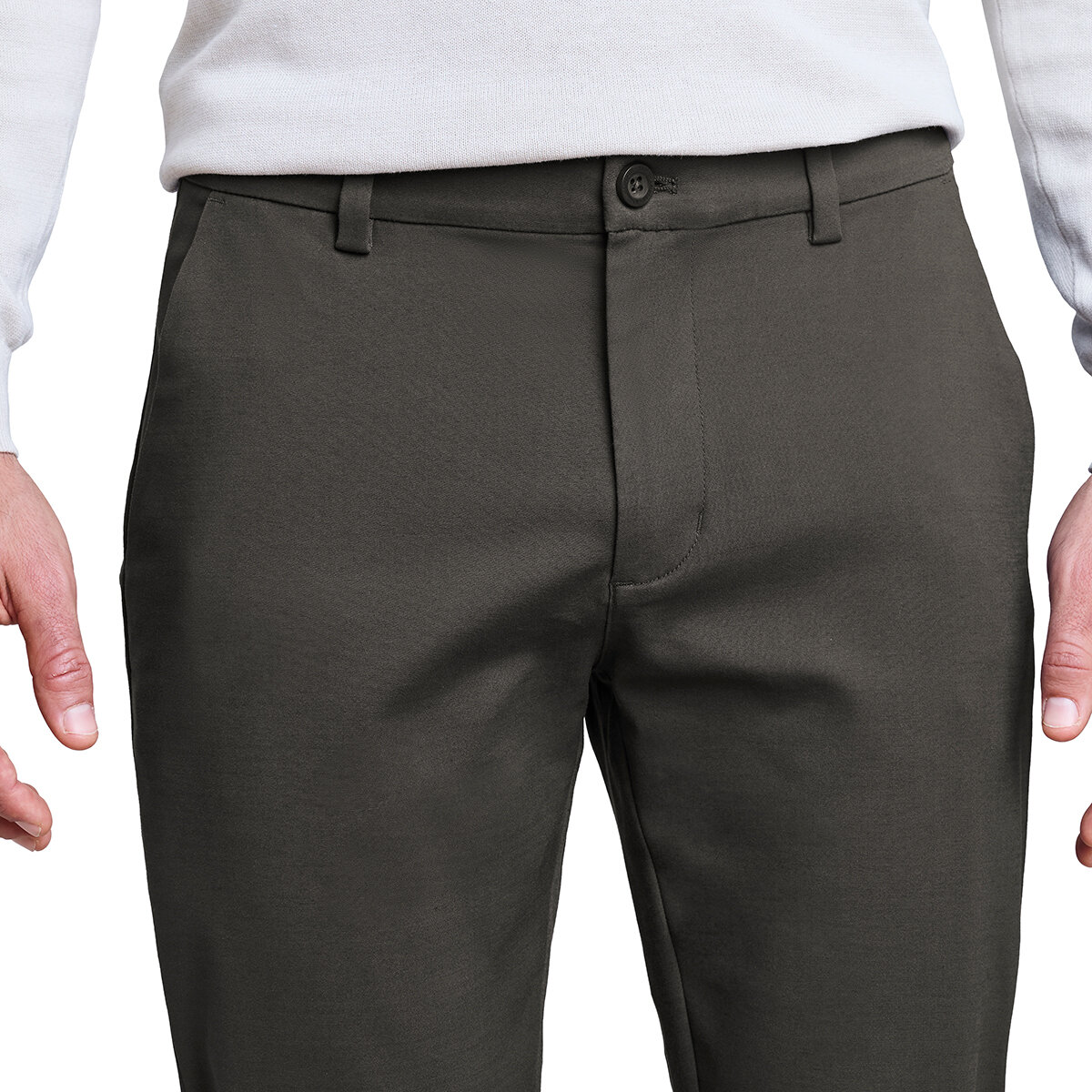 English Laundry Pantalones para Caballero Gris 32 X 32