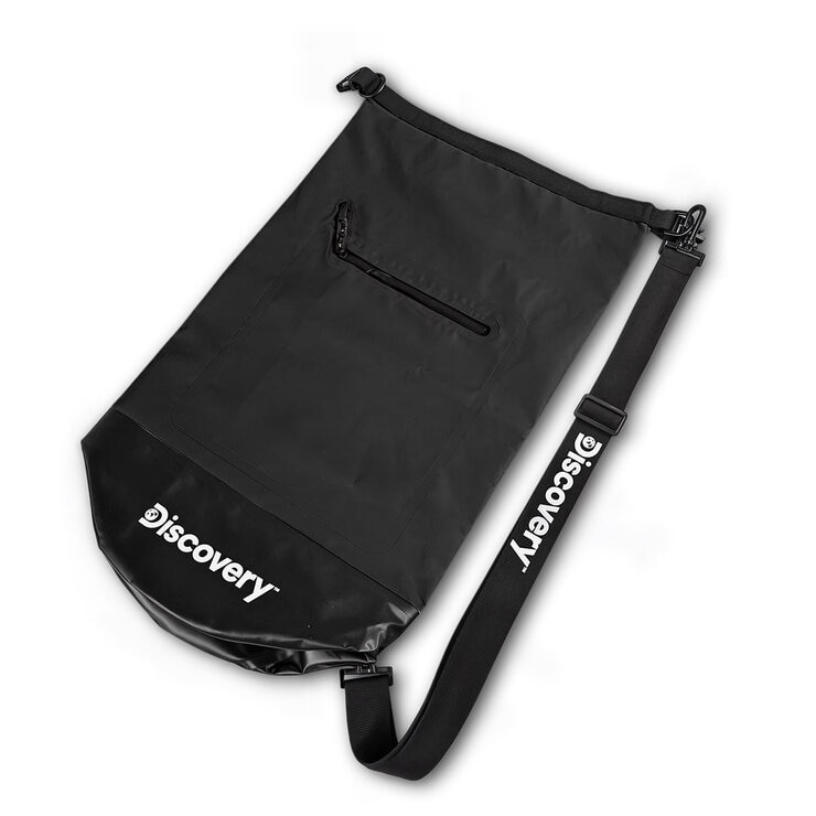 Discovery Mochila Impermeable de 20 Litros para Campismo Negra