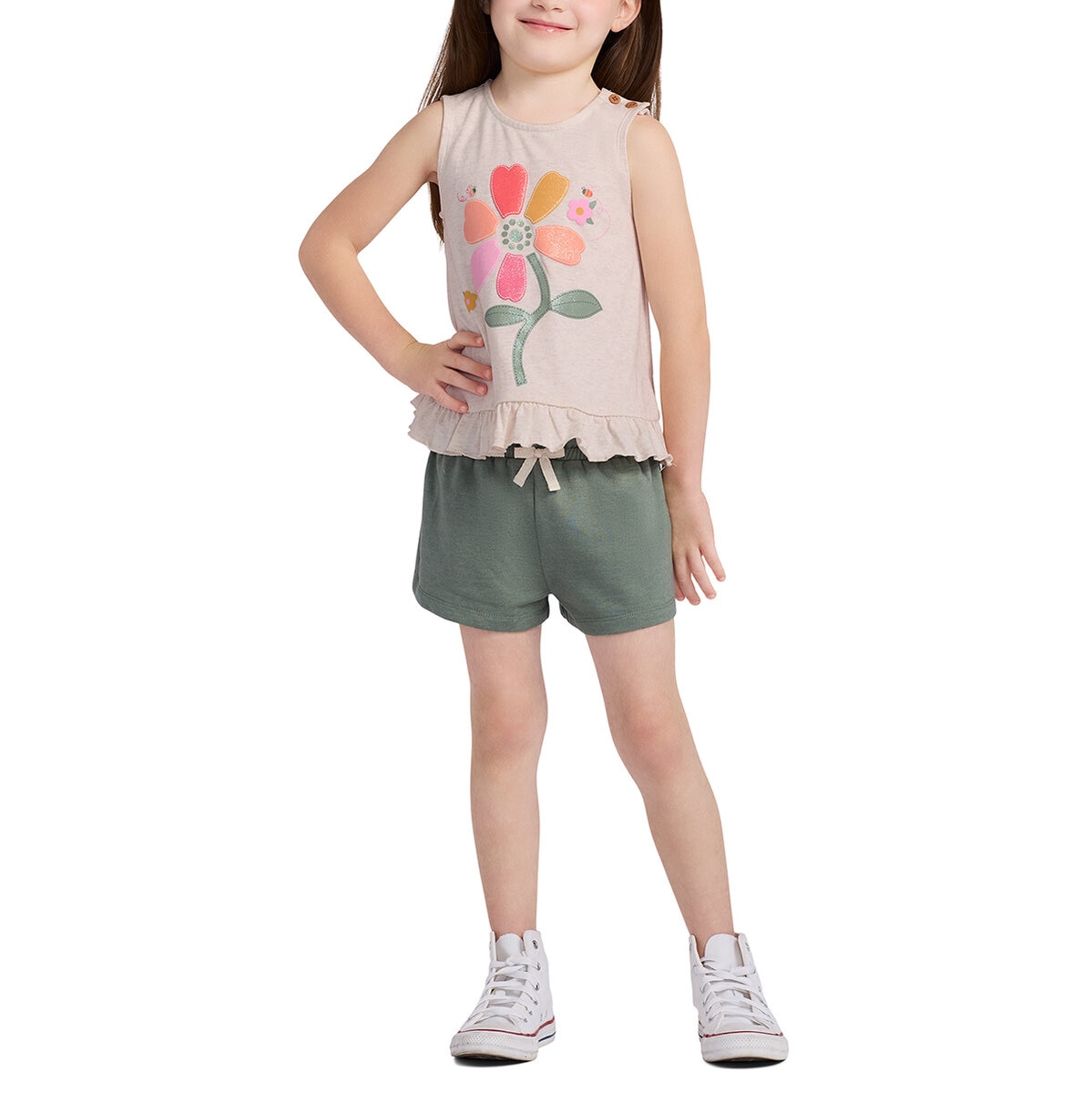 Kids Headquarters Conjunto 4 piezas para Niños o Niñas Flor 5 Años