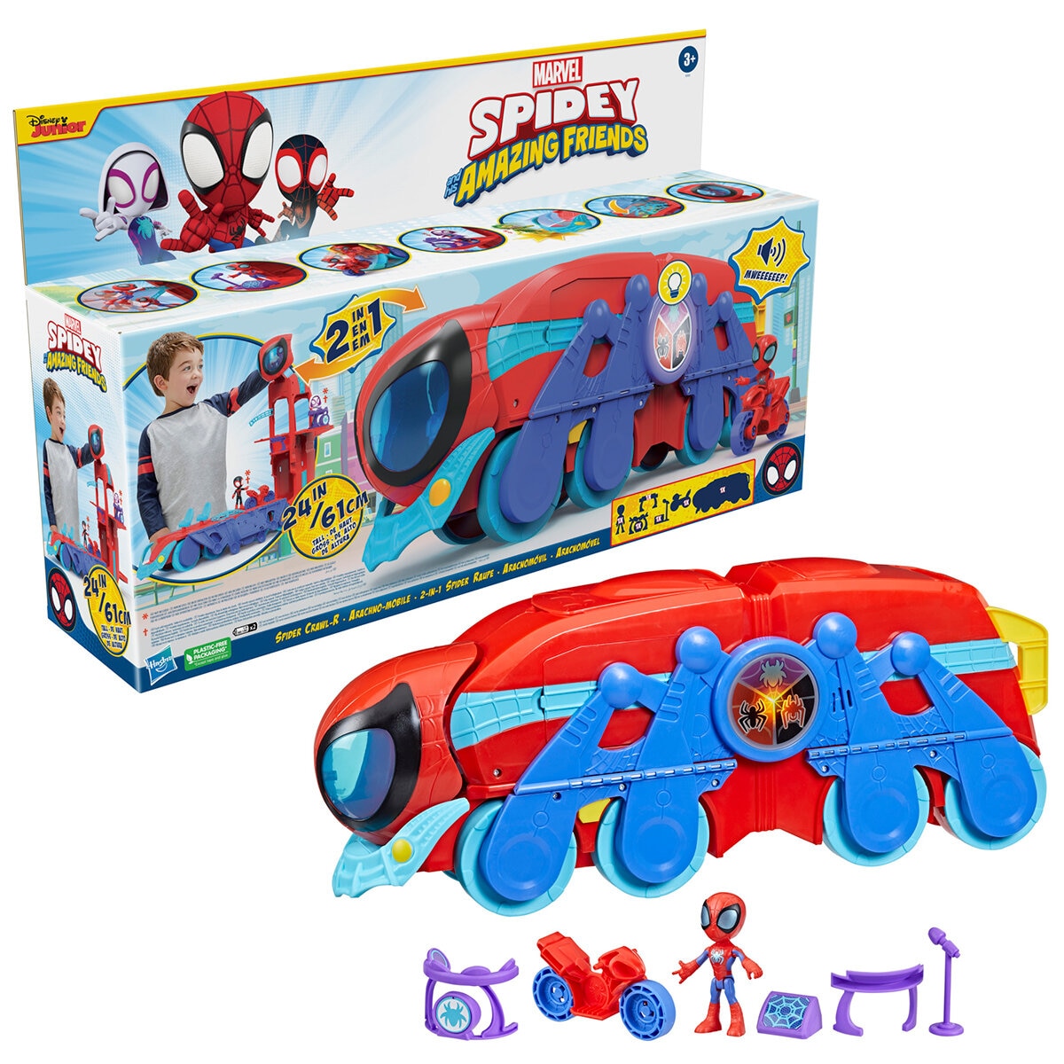 2 Lanzadores De Telaraña De Juguete Para Niños Spiderman
