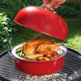 Nordic Ware Ahumador para Asar de Acero Aluminado Tipo Caldera Nordic Ware Ahumador para Asar de Acero Aluminado Tipo Caldera