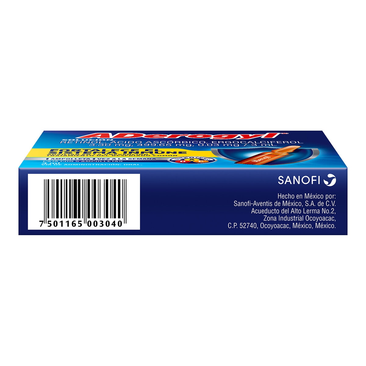 Aderogyl 5 Ampolletas de 3ml 2 cajas