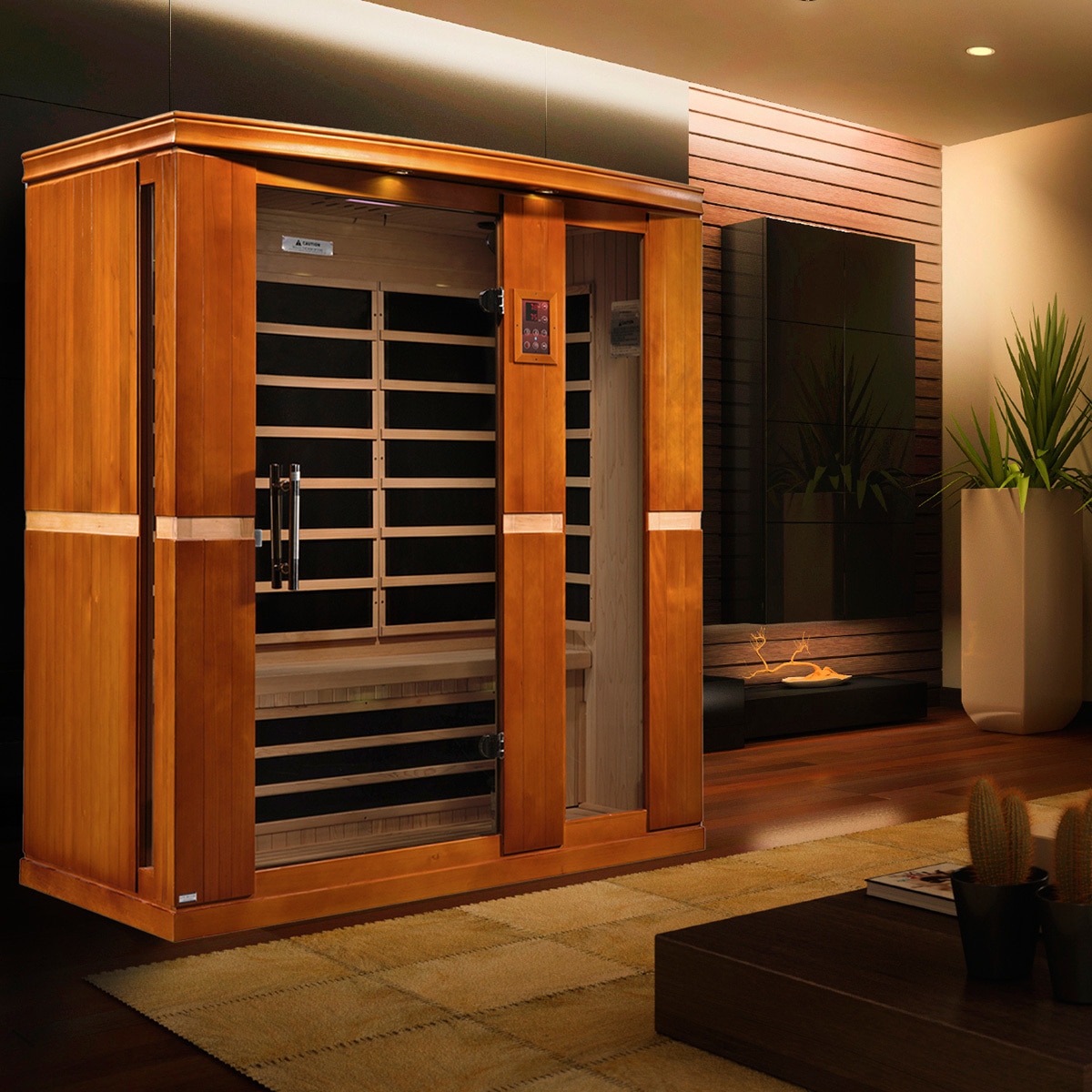 Sauna Infrarrojo Dynamic Palermo, 3 Personas Costco México