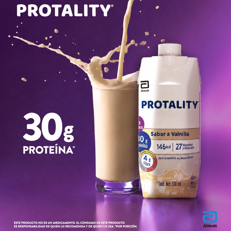 Protality Bebida con Proteína 12 envases de 330 ml Protality Bebida con Proteína 12 envases de 330 ml