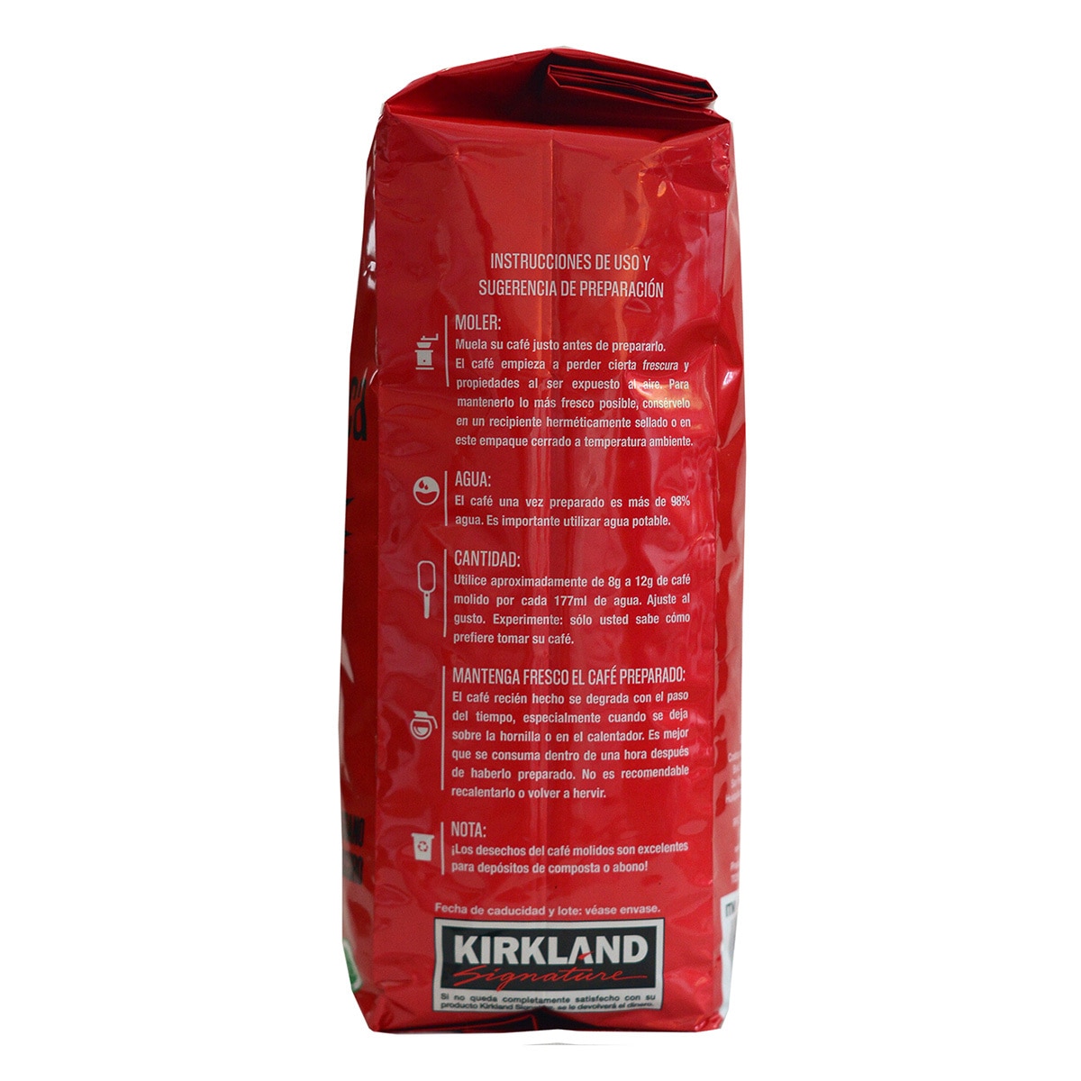 Kirkland Signature Costa Rica Café en Grano 1 kg