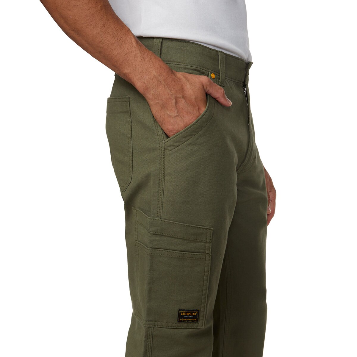 Caterpillar Pantalones para Caballero Gris 36x32 Caterpillar Pantalones para Caballero Gris 36x32