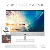 HP Pavilion All-In-One 24-ca0012la Desktop 23.8" Full HD AMD Ryzen 5 8GB 512GB SSD