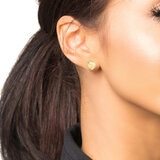 Aretes, Oro Amarillo 14K