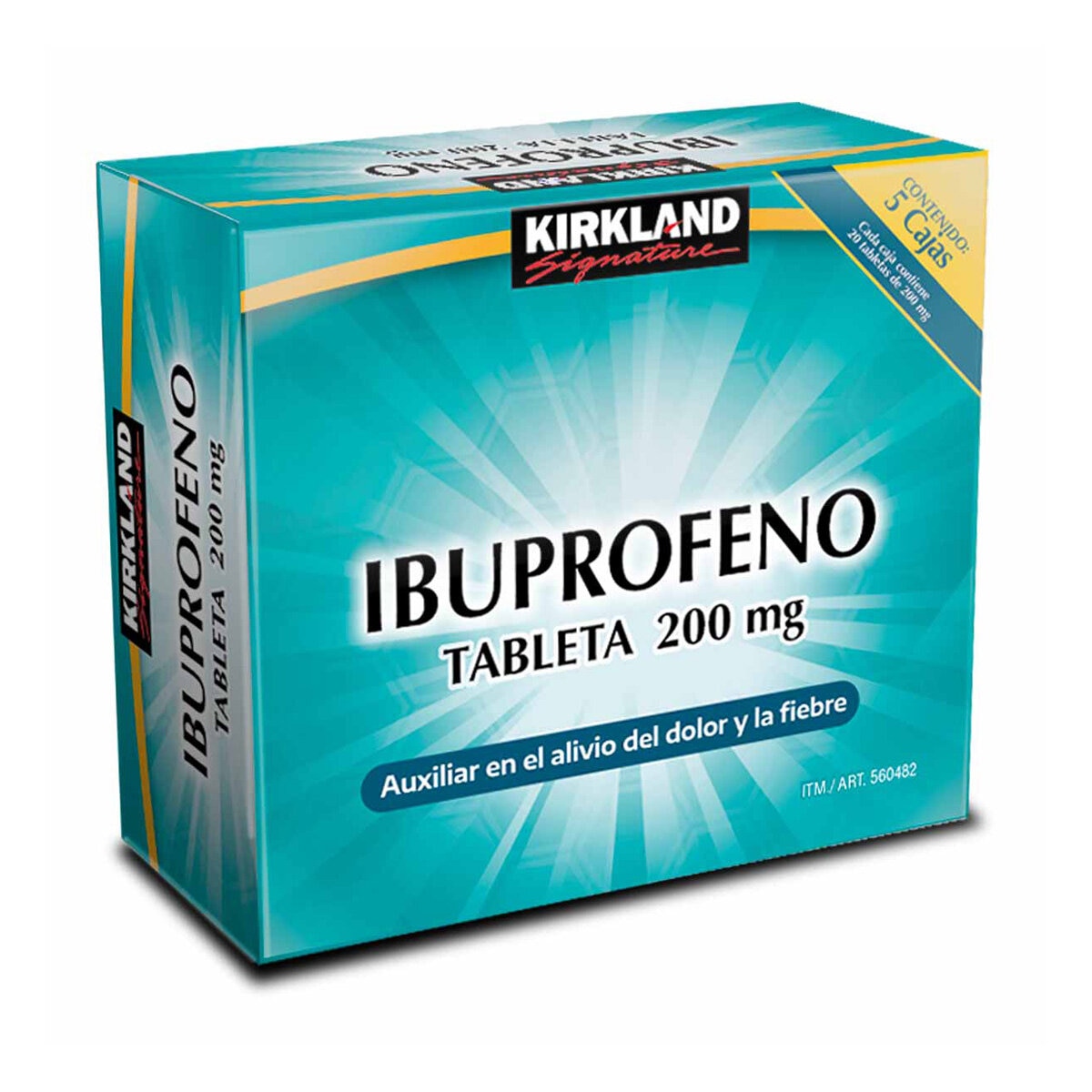 Kirkland Signature Ibuprofeno 200mg 100 Tabletas