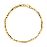 Pulsera de Corazones, Oro Amarillo 14K