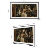Samsung Pantalla 75" QLED The Frame 4K Smart TV + Marco