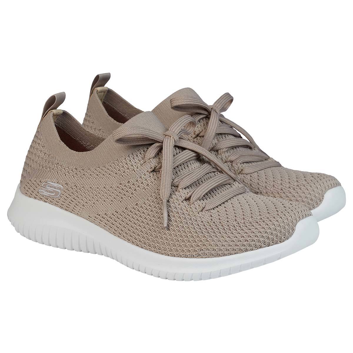 tenis beige mujer