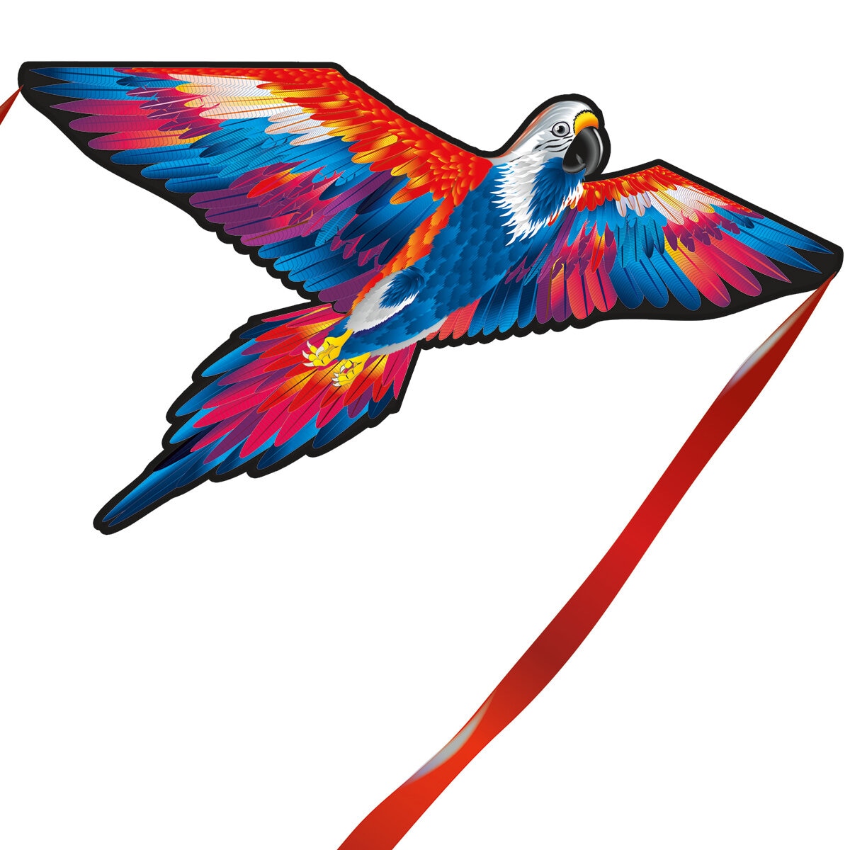 Brainstorm Papalote de Nylon Tamaño Gigante: Guacamaya