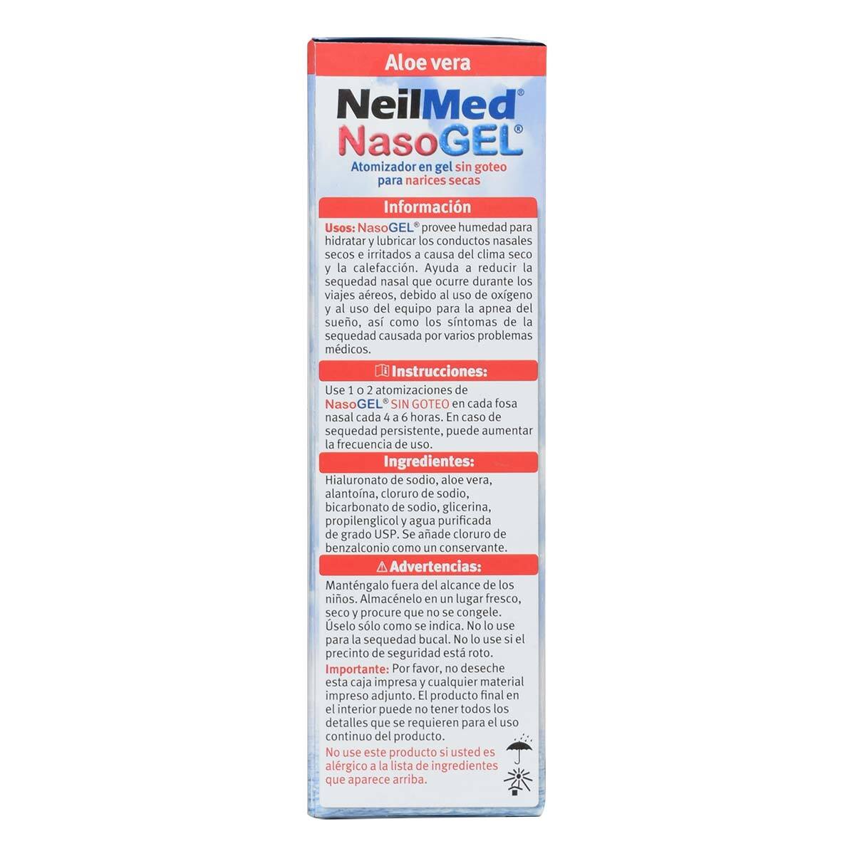 NeilMed Gel para Nariz Seca 30 ml.