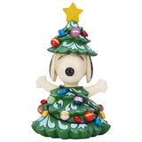 Jim Shore, Estatua de Árbol de Snoopy, Pintada a Mano Jim Shore, Estatua de Árbol de Snoopy, Pintada a Mano
