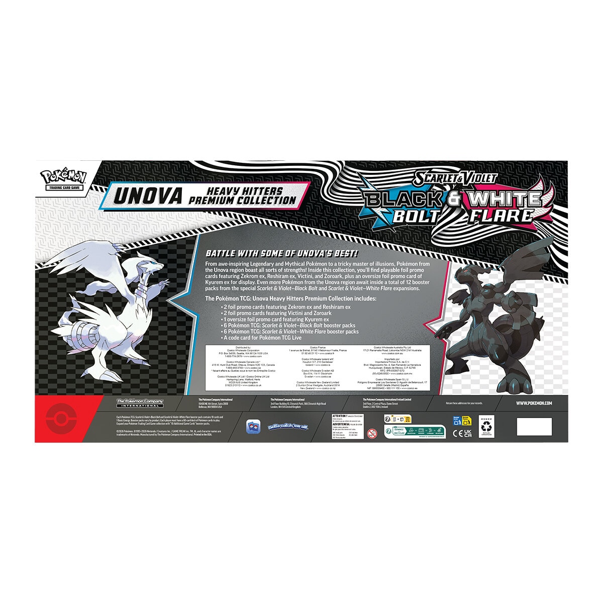 Pokémon Juego de Cartas Scarlet & Violet Unova Heavy Hitters