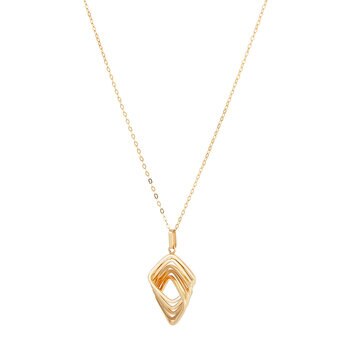 Dije de multi geom, Oro amarillo de 14K