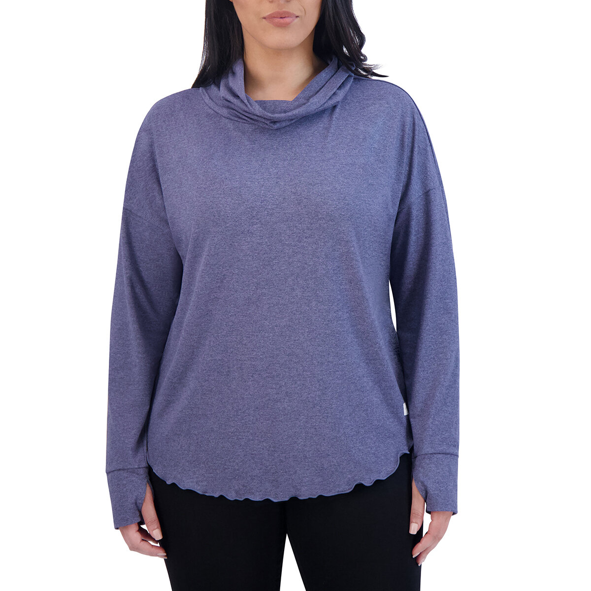 Soybu Sudadera para dama azul extra chica