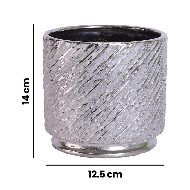 CADAVAL , Macetas Verona Plateadas