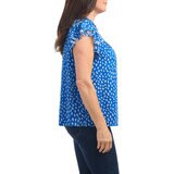 Hilary Radley Blusa para Dama Azul Chica