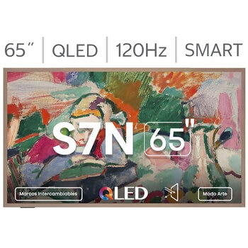 Hisense Pantalla 65" QLED 4K Canvas Google TV