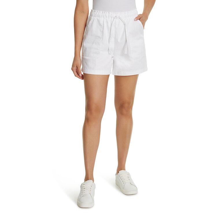 Vintage American Shorts Mezclilla para Dama Blanco Grande Vintage American Shorts Mezclilla para Dama Blanco Grande