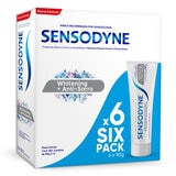 Sensodyne Whitening Anti Sarro 6 pzas de 90 gramos
