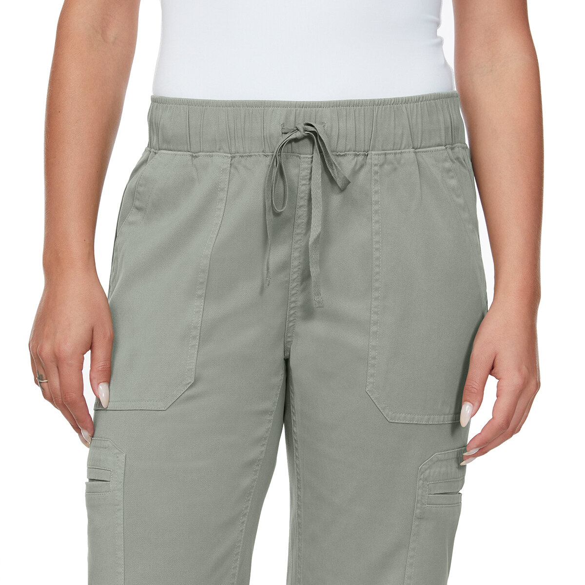 Buffalo David Bitton Pantalones para Dama Verde Grande