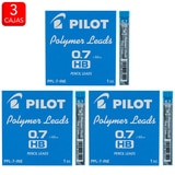 Pilot minas 0.7mm grado HB, 3 cajas