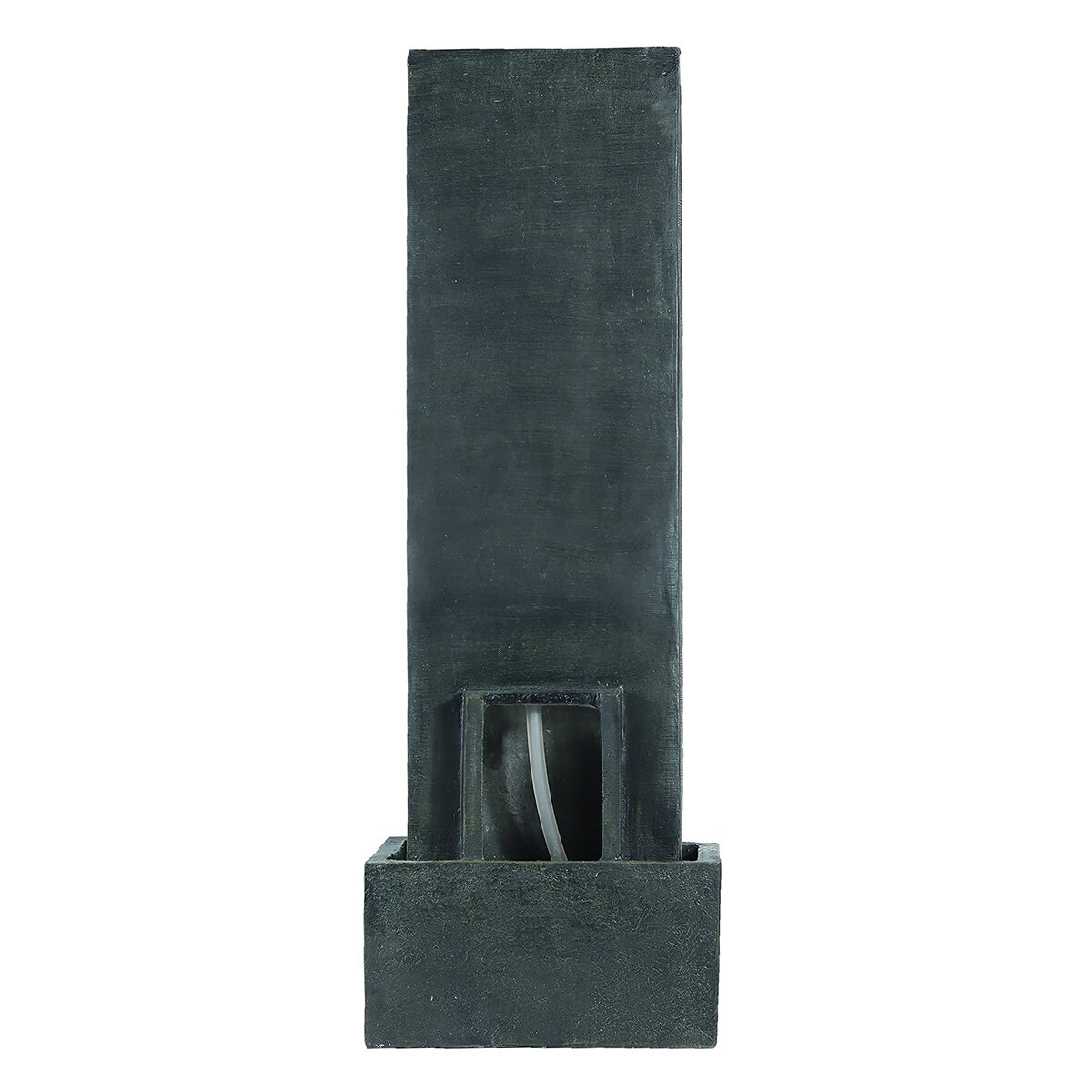 Green Market, Fuente de Pared Negra con Iluminación LED Green Market, Fuente de Pared Negra con Iluminación LED