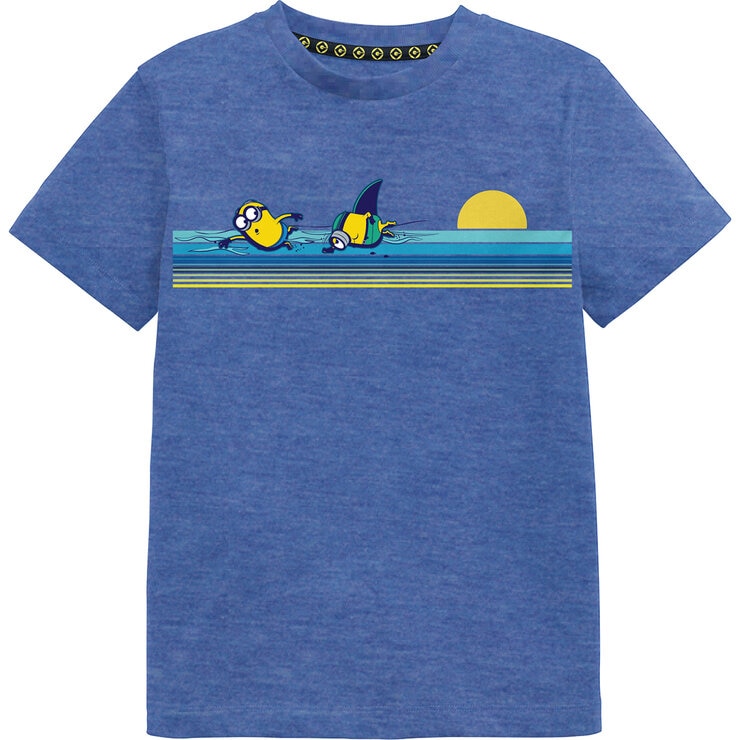 Universal Playera 2 piezas para Niños o Niñas Minions 4T