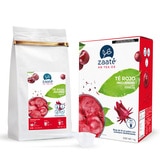 Zaaté Té Rojo Tisana Jamaica Arándano Sabor Cereza 1 kg