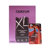 Cuaderno Canson XL Marker a4+ Lyra Graduate Fine Liner 10 Colores