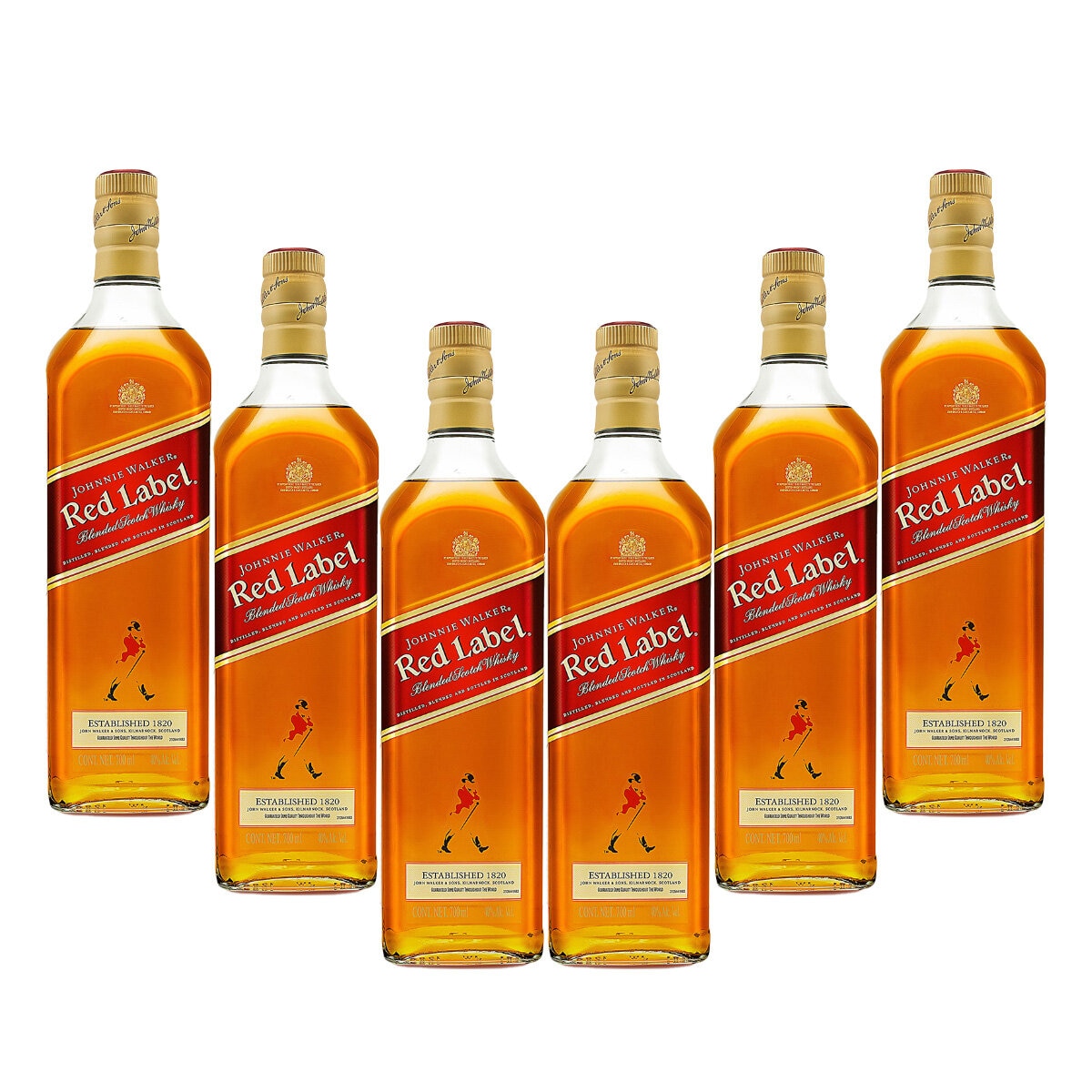 Whisky Johnnie Walker Red Label 6/700ml