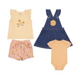 Pekkle Conjunto de 4 piezas para Niños y Niñas Varias Tallas y Colores