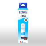 Epson botella de tinta 504 cian