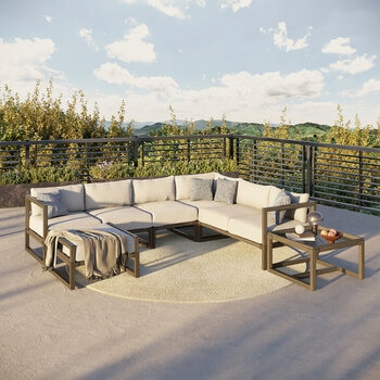 Atleisure, Preston Sala Seccional para Jardín de 6 Piezas