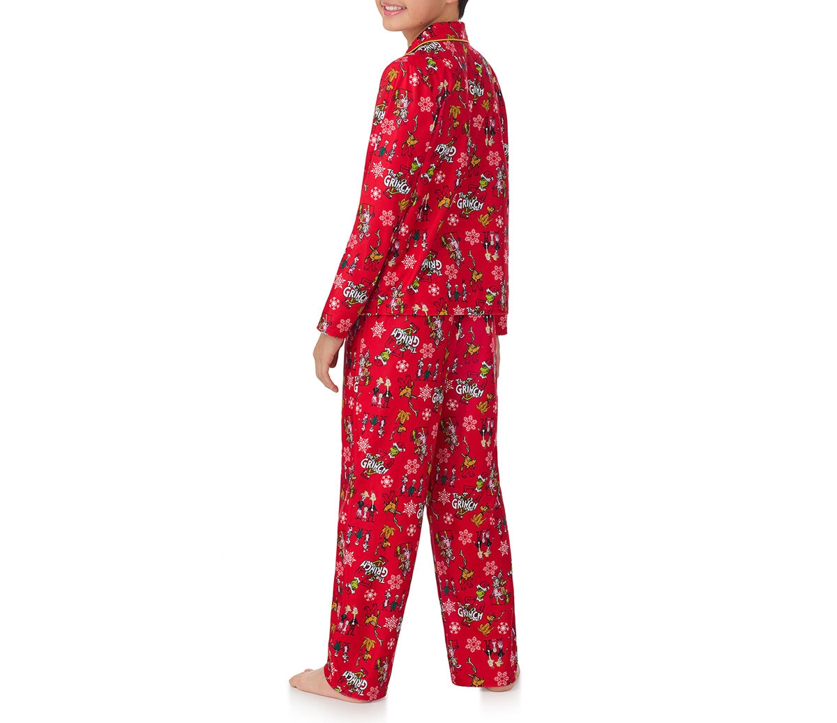 Pijama para Niños y Niñas Rojo The Grinch 10 / 12 Años