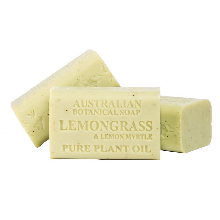 Australian Botanical Soap jabón en barra con hierba y mirto de limón (8