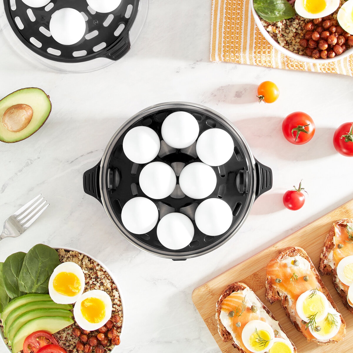 Dash Hervidor de Huevos, capacidad para 12 huevos