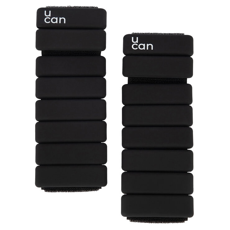 UCan set de 2 Polainas de 1.5 kg, Negro UCan set de 2 Polainas de 1.5 kg, Negro