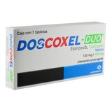 Doscoxel-Duo 120/100 mg 7 Tabletas