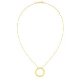 Dije Circular, Oro Amarillo 14K