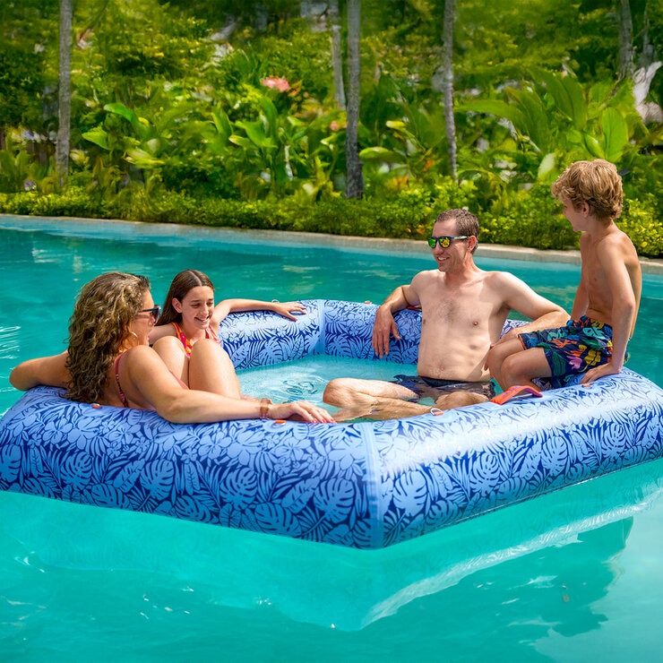 Tommy Bahama Hamaca Flotante Inflable de 8' Tommy Bahama Hamaca Flotante Inflable de 8'