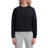 DKNY Sport Sudadera para Dama Negro Grande