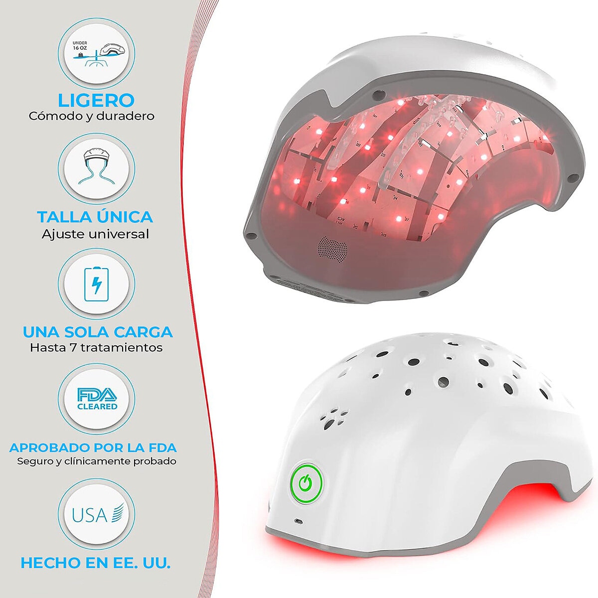 Theradome, Casco de Terapia Laser para el Crecimiento del Cabello EVO LH40
