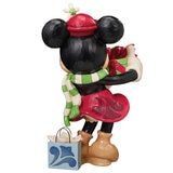Disney Figura Navideña Pintada a Mano, Minnie